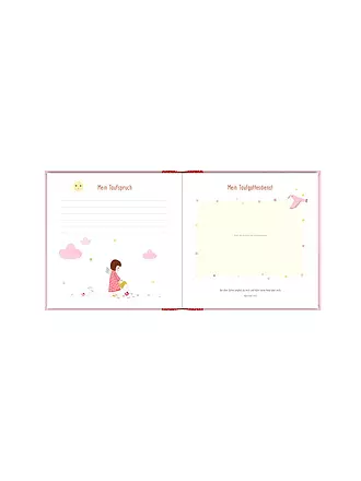 COPPENRATH VERLAG | Album dei ricordi - Il mio battesimo (blu) | rosa